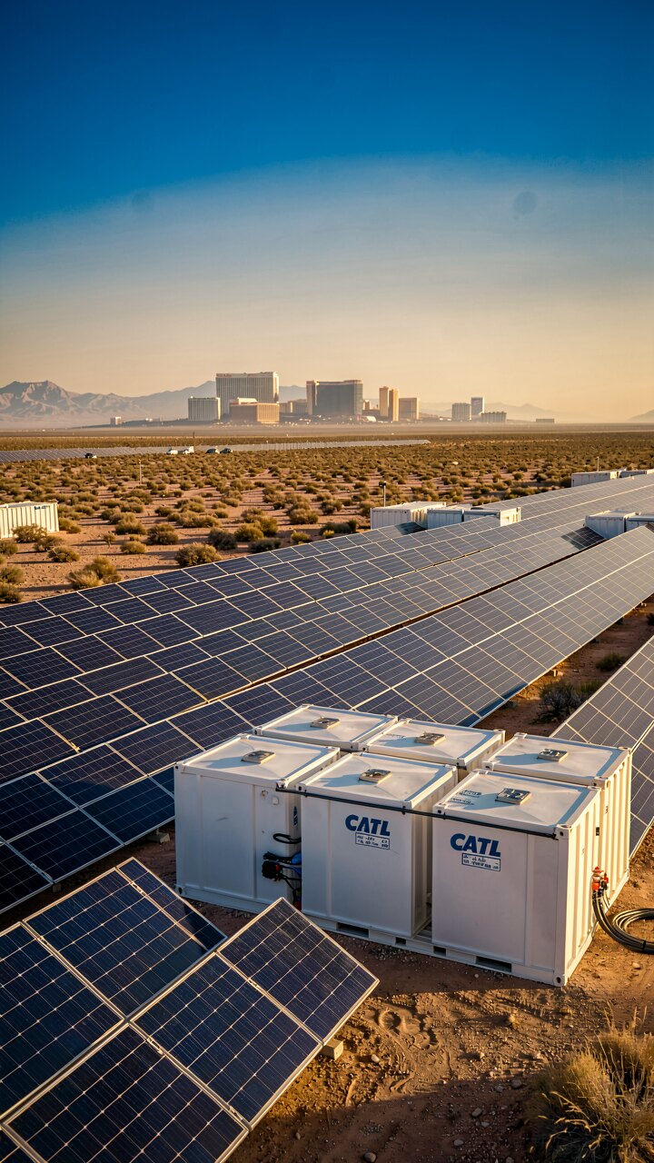 Gemini Solar+Storage, Nevada, USA