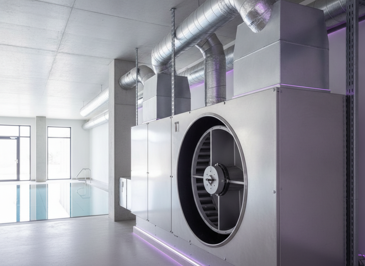 Pool dehumidification and ventilation — a hidden energy sink