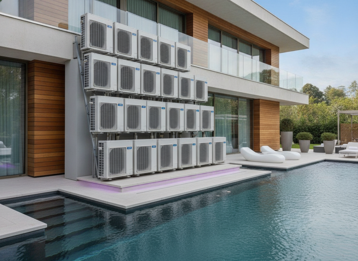 Pool heat pump — the biggest controllable load
