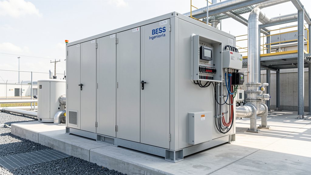 Ingeniería BESS: Química de Celdas, BMS, PCS y Códigos de Red en España