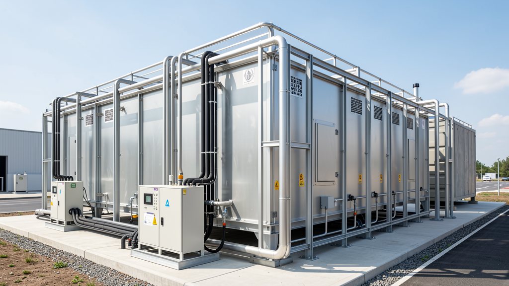 Refrigeración de baterías BESS: gestión térmica para almacenamiento en